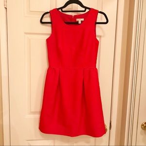 LIKE NEW J.crew Collection red cocktail dress
